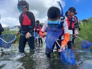 Read more about the article 8月水辺の教室「川漁師になってみよう！」