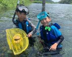 8月 水辺の教室　「川漁師になってみよう！」