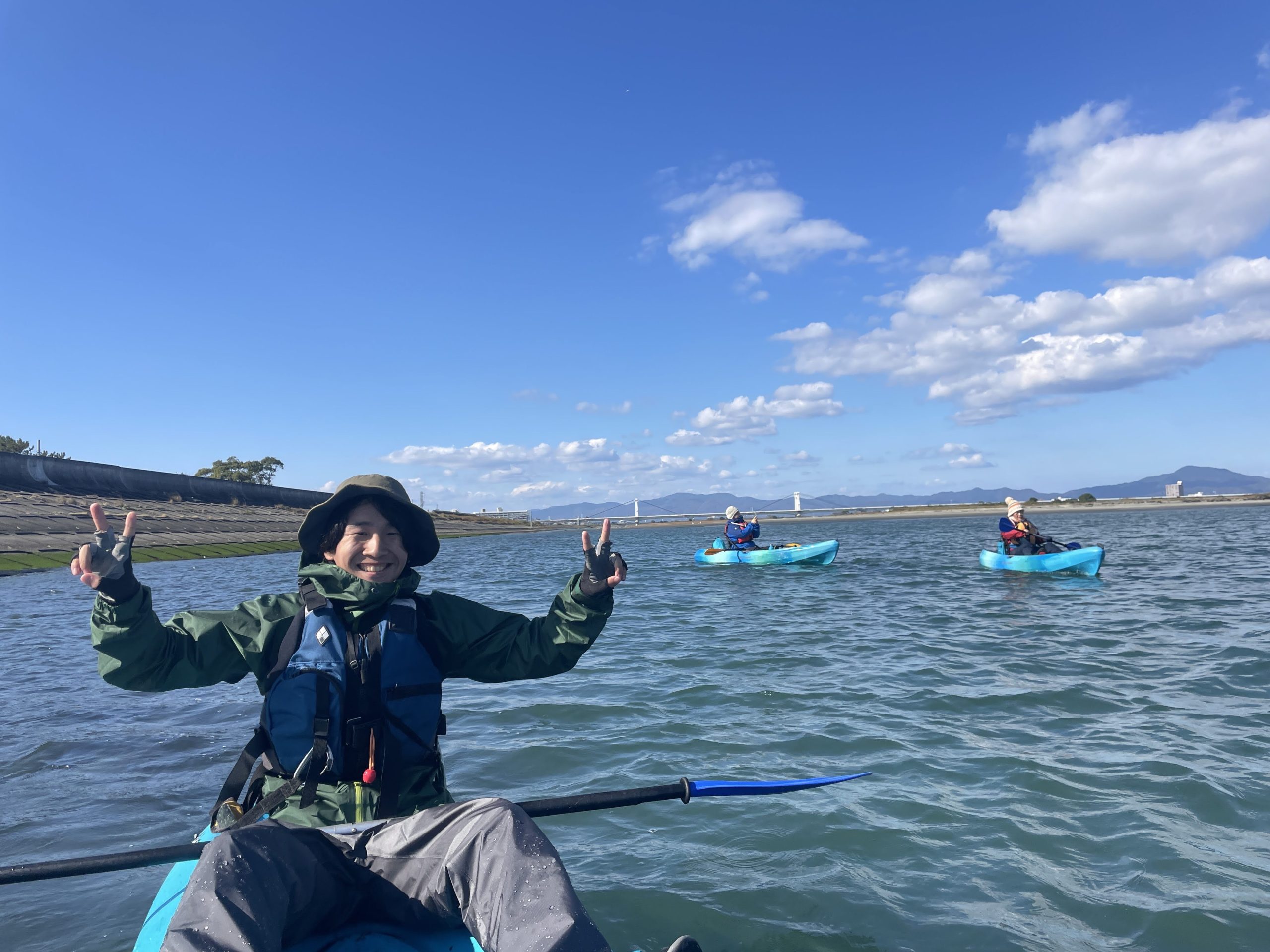 You are currently viewing アウトドアガイドと行く、吉野川流域ツアー　第三弾 『川・海・空が出会う、吉野川河口カヌーツアー＠吉野川」　ガイド：塩崎健太（川塾代表）』