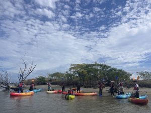 Read more about the article アウトドアガイドと行く、吉野川流域ツアー　第ニ弾 『川・海・空が出会う、吉野川河口カヌーツアー＠吉野川」　ガイド：塩崎健太（川塾代表）』