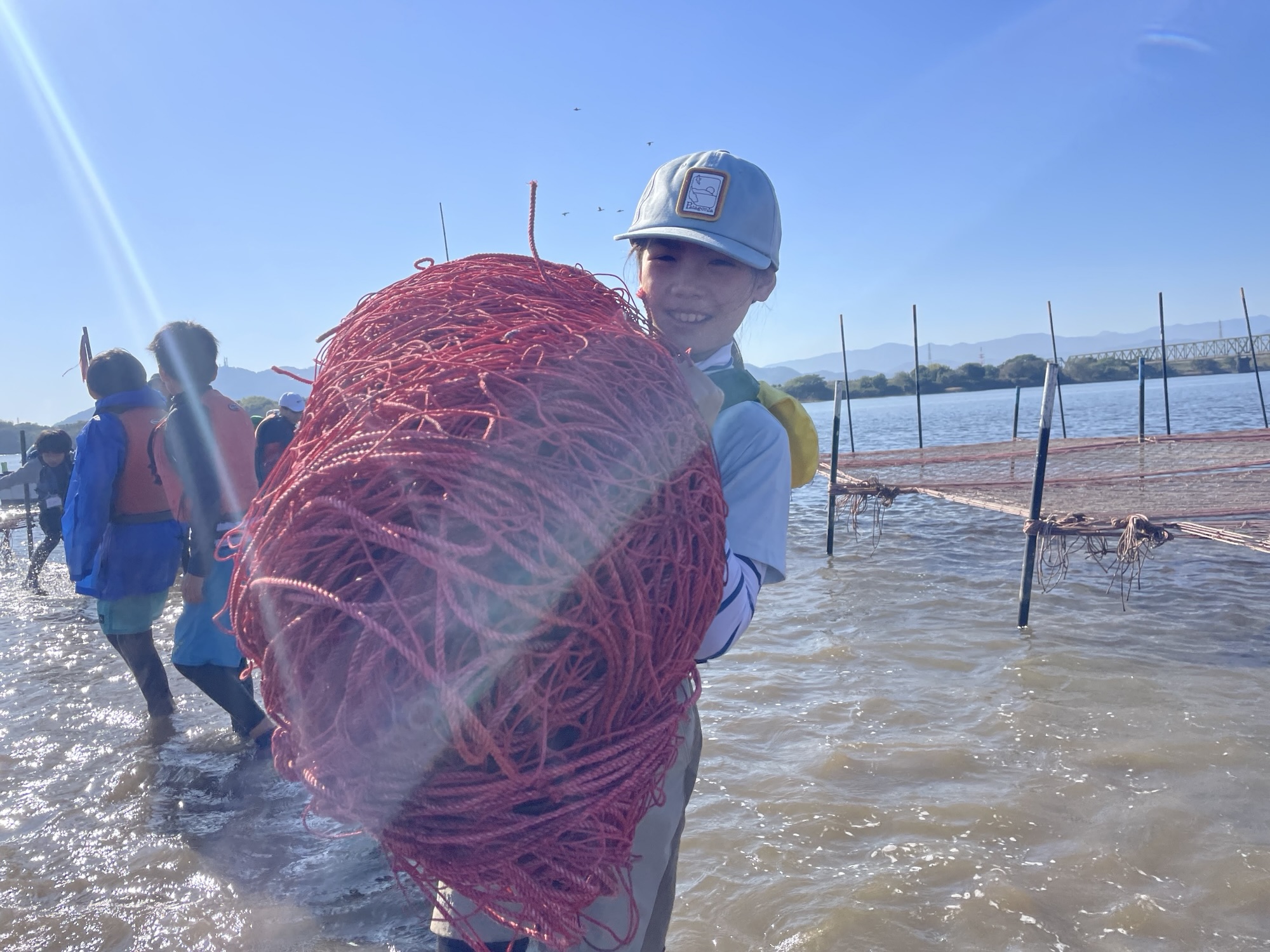 You are currently viewing 11月 水辺の教室　「すじ青のりったなあに？」〜すじ青のり網張り体験〜