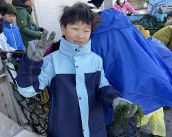 1月 水辺の教室　「すじあおのりってなあに？」〜すじ青のり加工体験〜